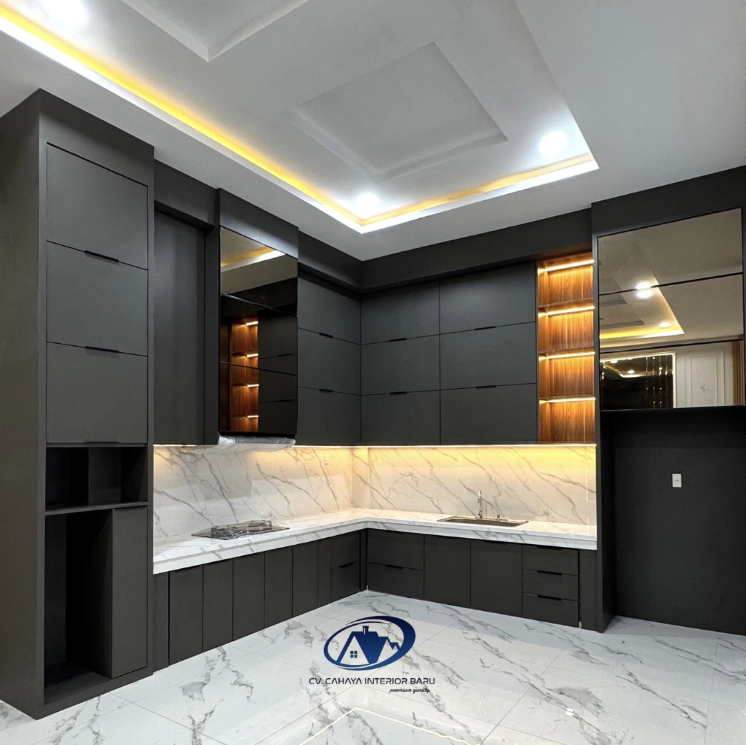 Modern Elegance: Dapur Minimalis Futuristik