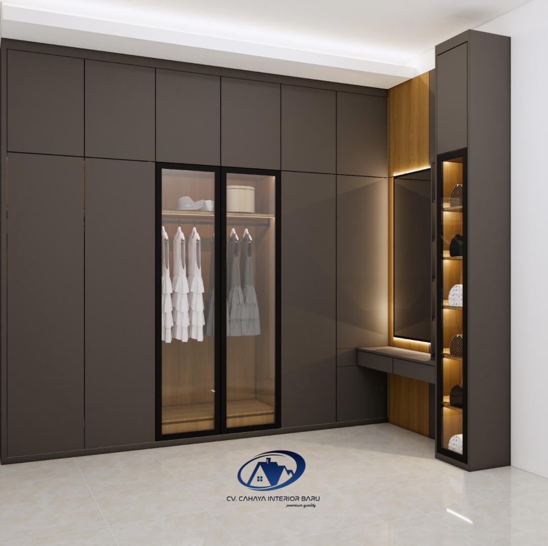 Walk-in Closet Modern Minimalis