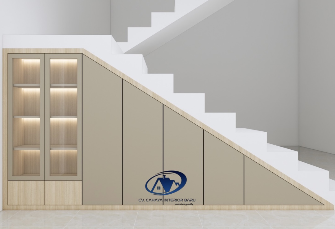 Kabinet Bawah Tangga Modern